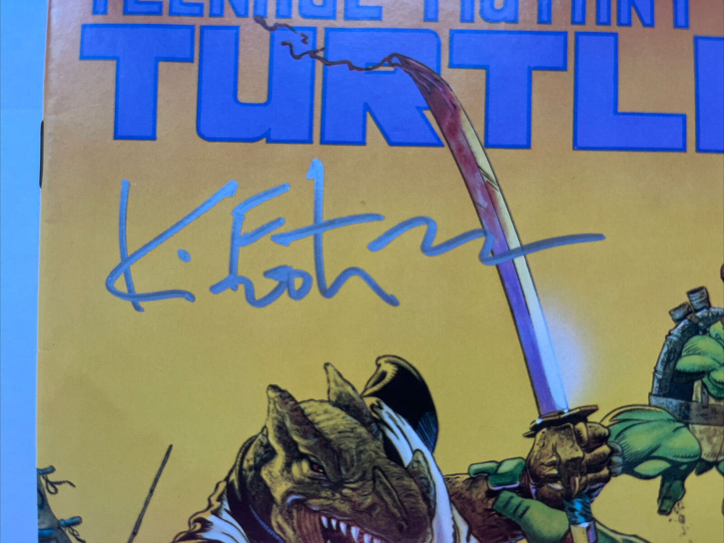 TEENAGE MUTANT NINJA TURTLES 46 Mirage 1992 Signed Kevin Eastman Rare HIGH GRADE