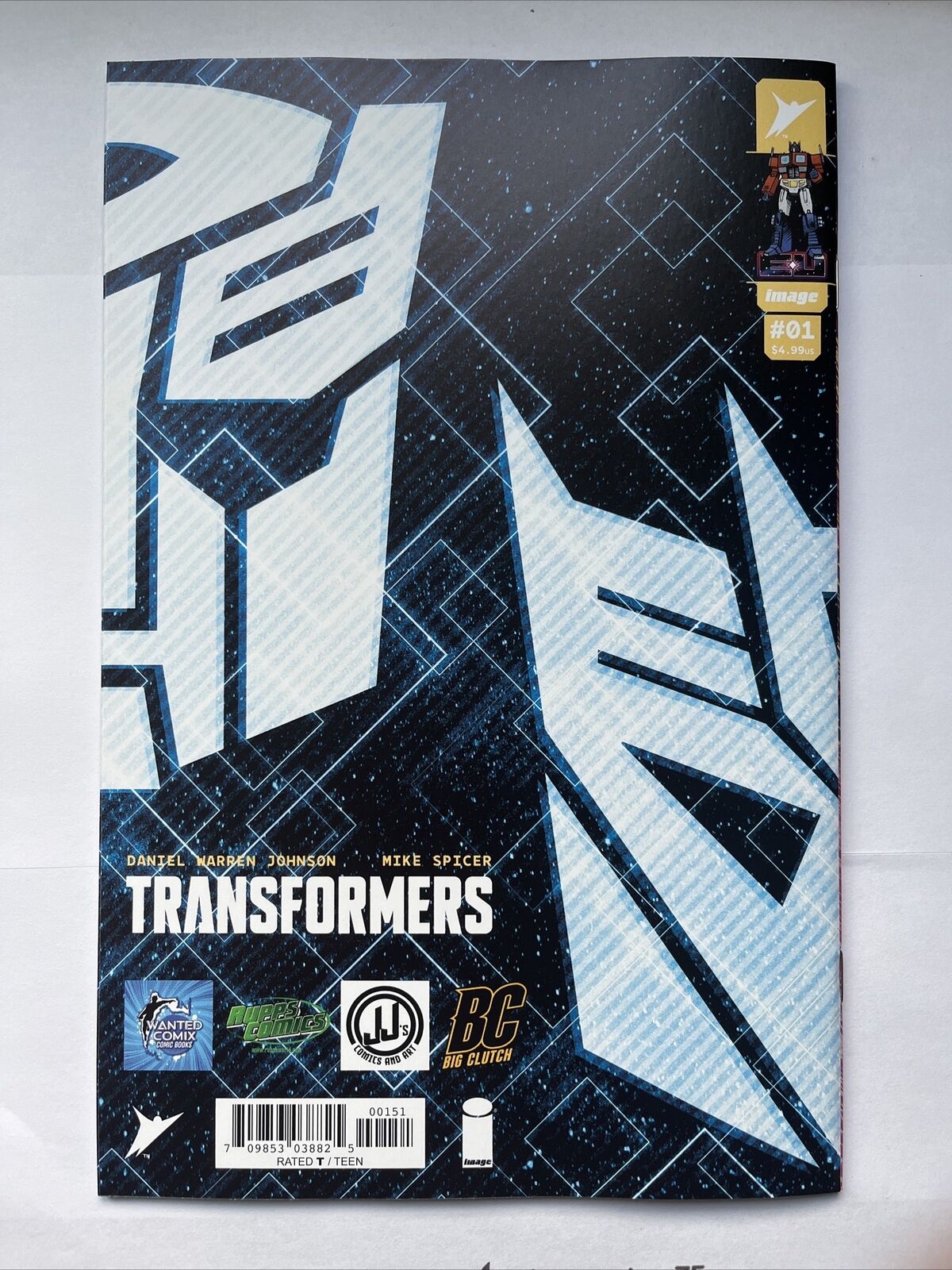 TRANSFORMERS 1 Image Comics 2023 Maria Wolf Virgin Variant Exclusive HIGH GRADE