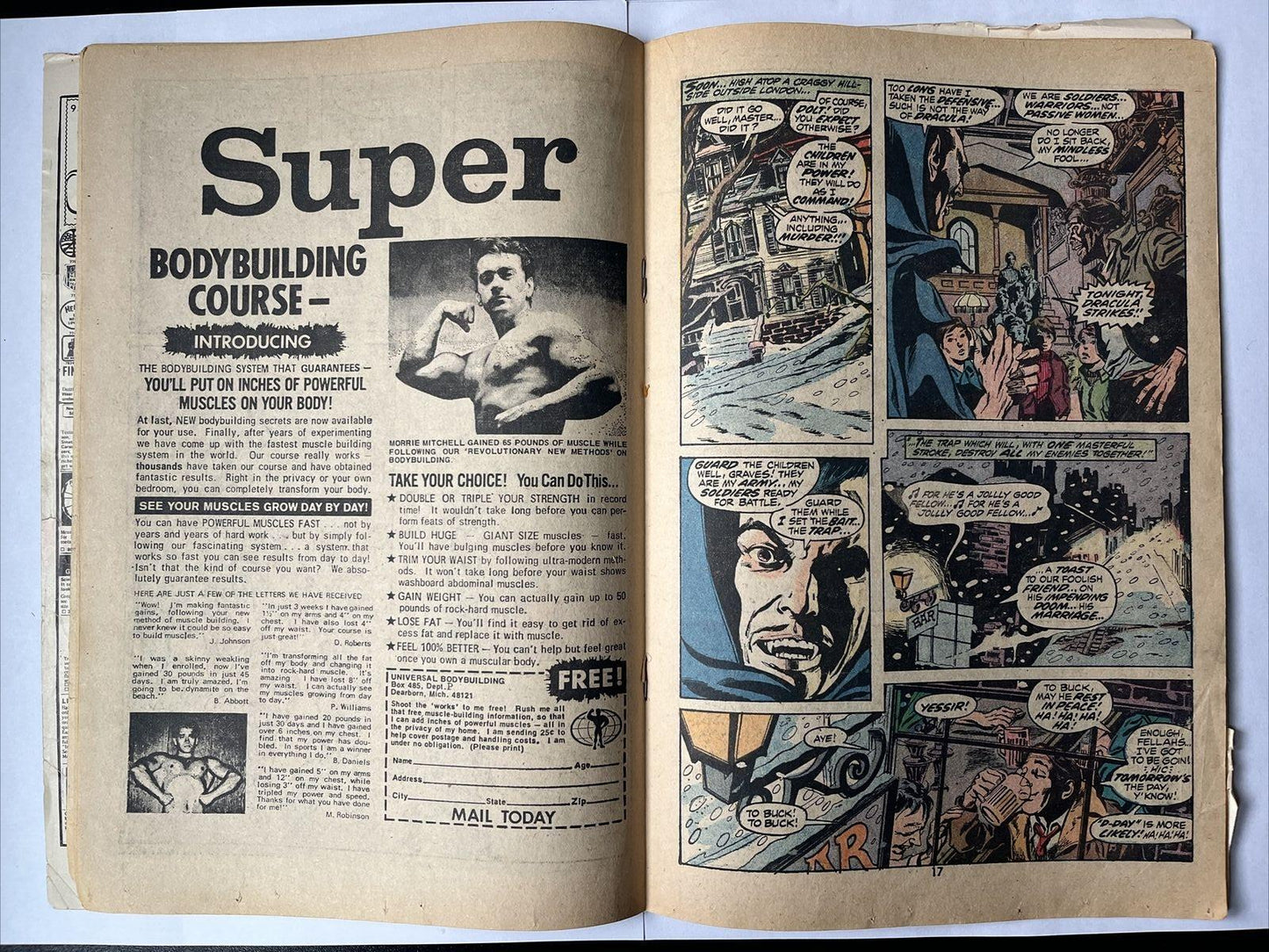 TOMB OF DRACULA 7 1st app of Quincy & Edith Harker Key Marvel 1972 LOW GRADE 🔑