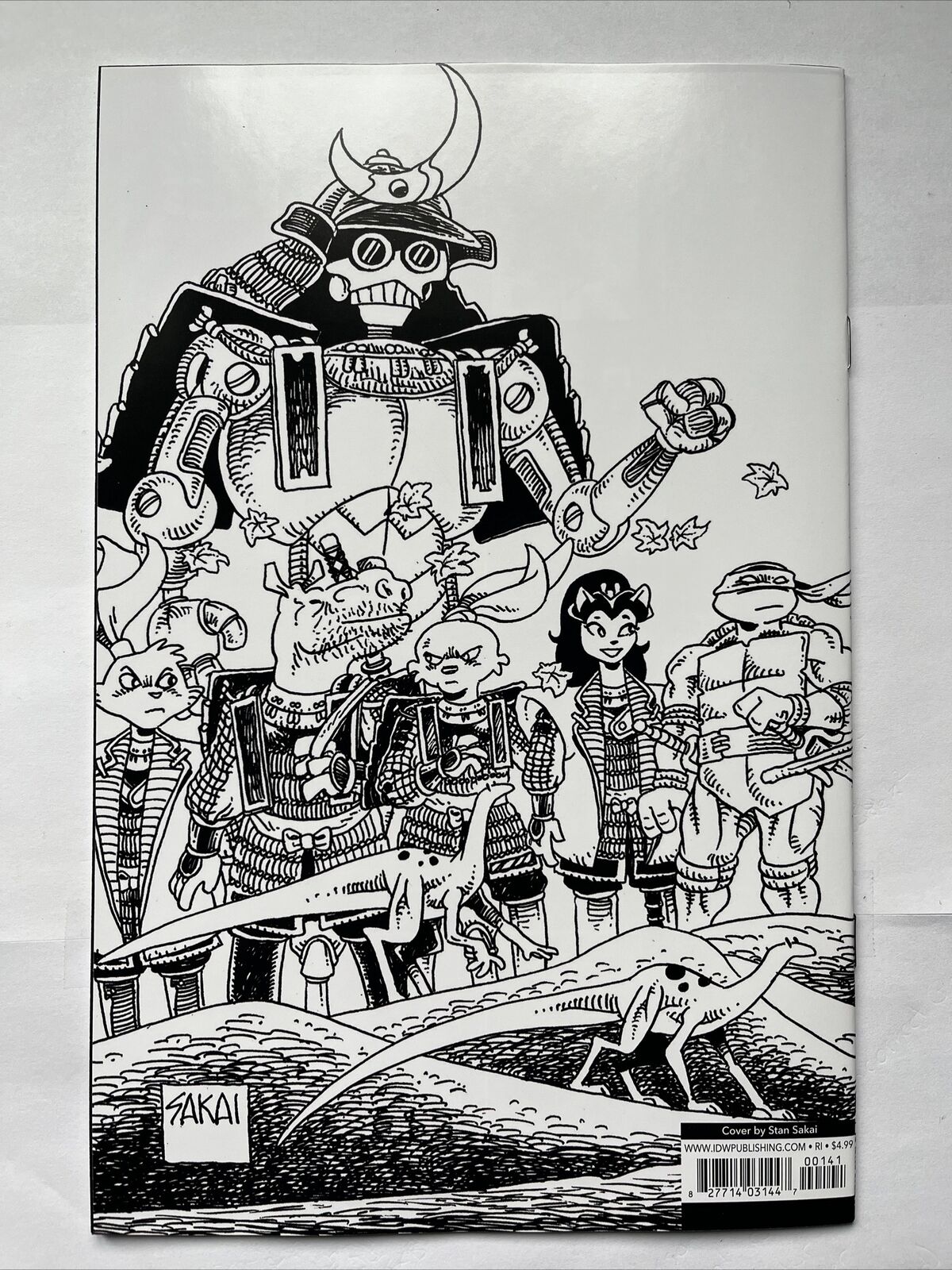 TEENAGE MUTANT NINJA TURTLES/USAGI YOJIMBO Wherewhen 1 IDW Signed COA HIGH GRADE