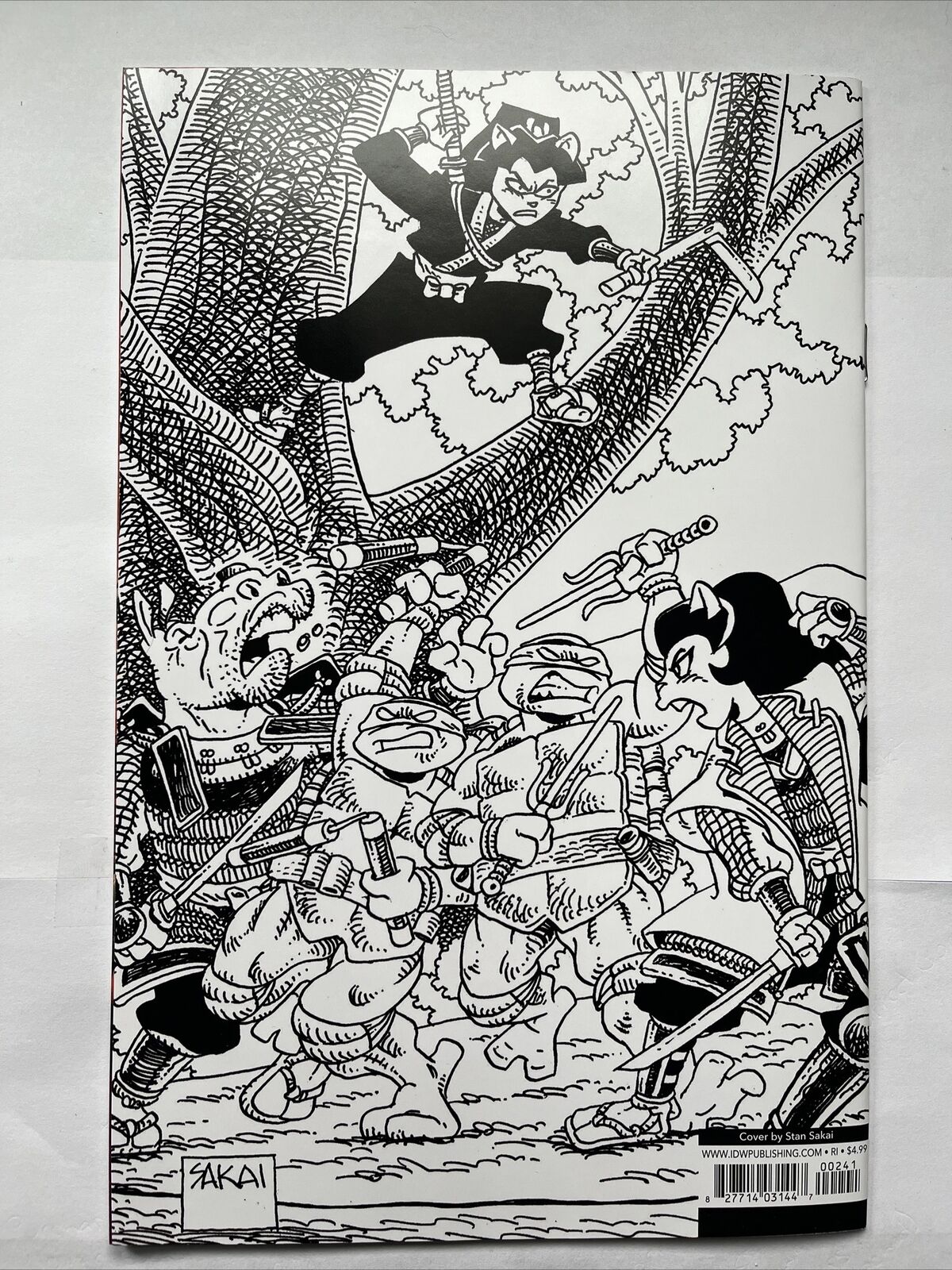 TEENAGE MUTANT NINJA TURTLES/USAGI YOJIMBO Wherewhen 2 IDW Signed COA HIGH GRADE