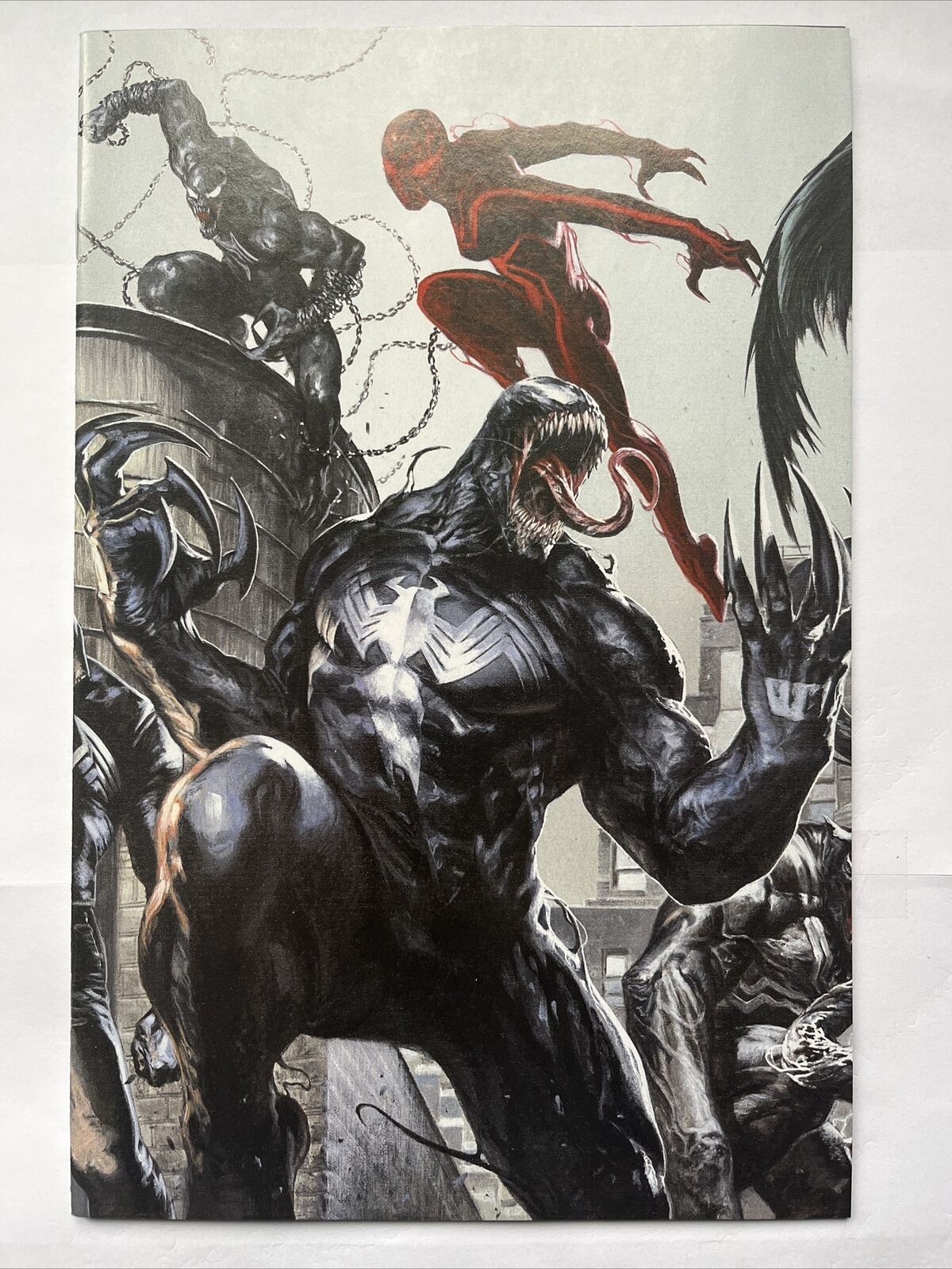 DEATH OF THE VENOMVERSE 1 Marvel 2023 Del Otto 1:50 Virgin Variant HIGH GRADE