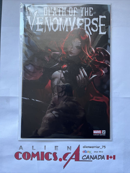 DEATH OF VENOMVERSE 2 Unknown Leirix Variant 1st app Kid Venom Marvel HIGH GRADE