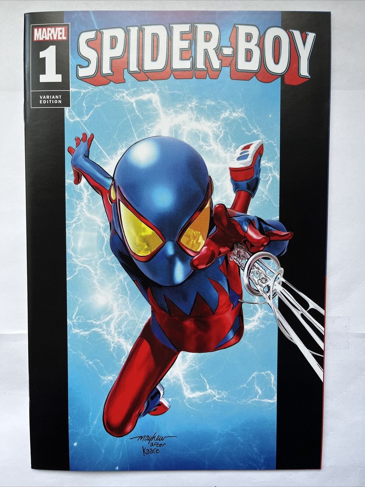 SPIDER-BOY 1 Mike Mayhew Trade Variant Ltd 1500 Copies w/COA Marvel HIGH GRADE