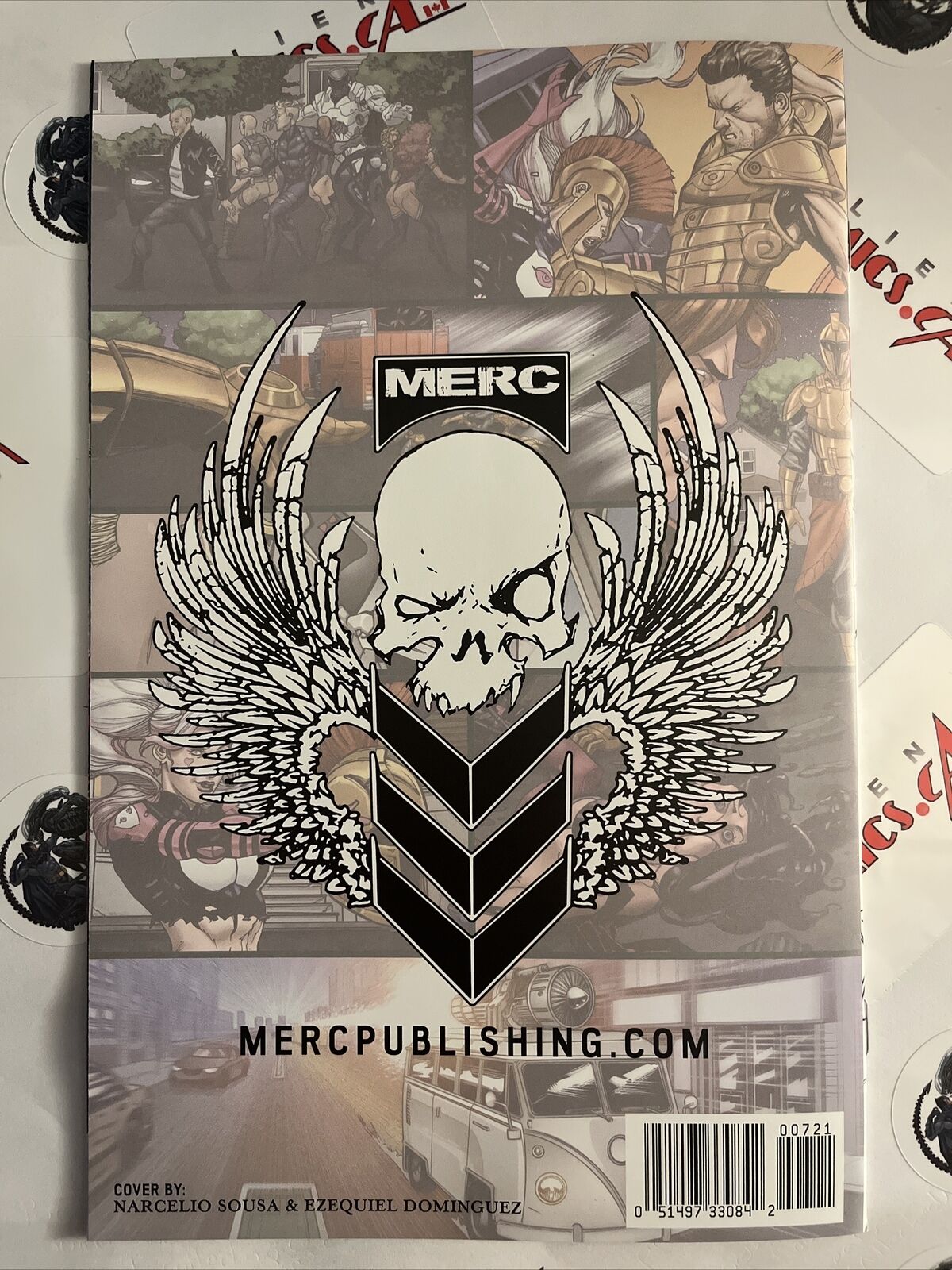 MISS MEOW 7 Narcelio Sousa Variant Merc Publishing 2023 Rare Teen+ HIGH GRADE