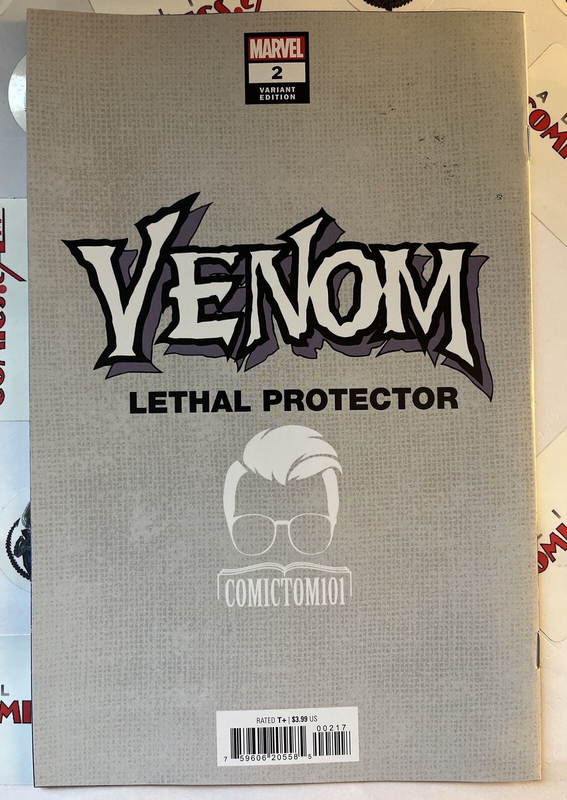 VENOM Lethal Protector II 2 Kirkham Exclusive Variant Signed w/ COA HIGH GRADE