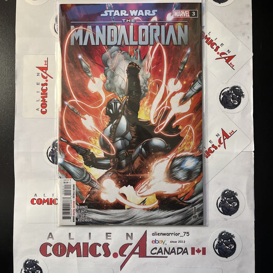 STAR WARS: THE MANDALORIAN 3 1st app. Paz Vizsla Marvel Comics 2022 HIGH GRADE