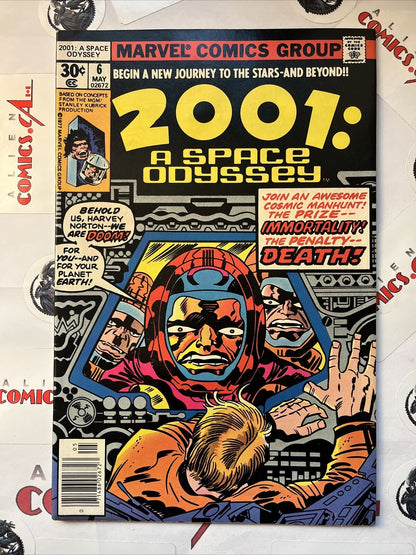 2001: A Space Odyssey Full Series Jack Kirby 10-Book Lot Marvel 1976 HIGH GRADE