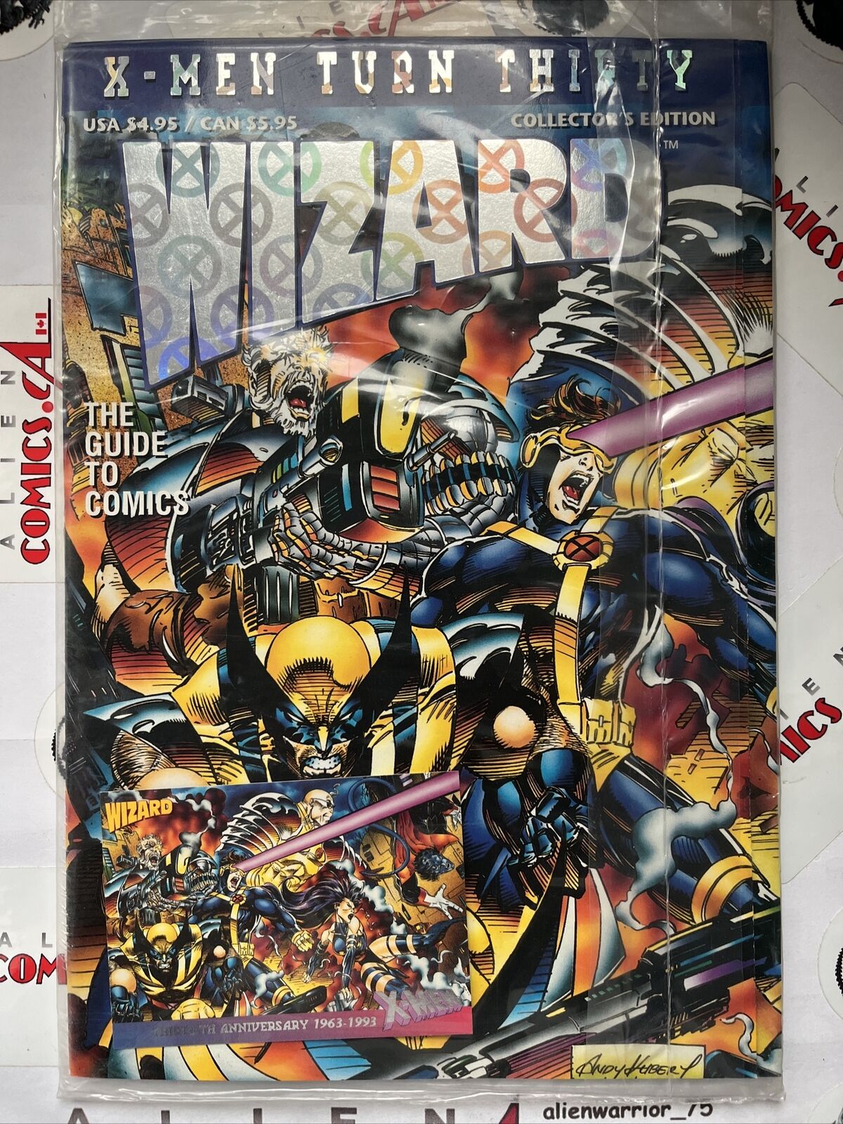WIZARD SPECIAL EDITION: X-men Turn Thirty SDCC Limited to 5000 copies HIGH GRADE