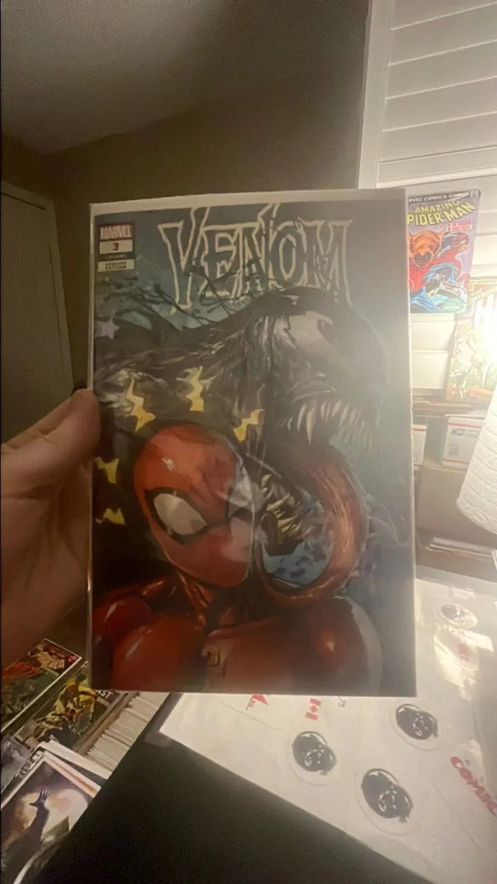 Venom (#3 LGY203 Amazing Spider-man app. Unknown Comics Tyler Kirkham Trade Dress Variant NM)