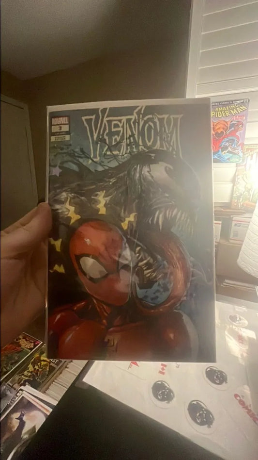 Venom (#3 LGY203 Amazing Spider-man app. Unknown Comics Tyler Kirkham Trade Dress Variant NM)