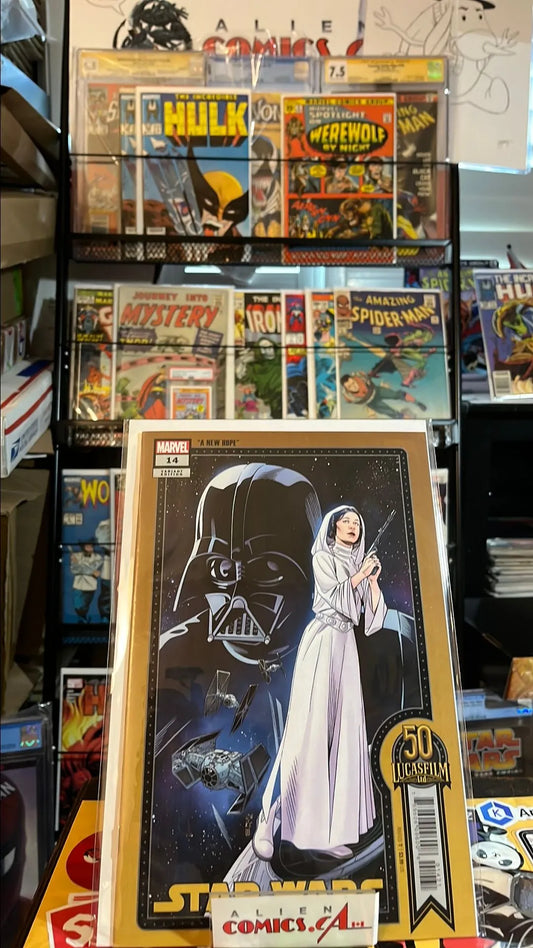 A New Hope (Star Wars #14 50th Lucasfilm Anniversary Variant NM)