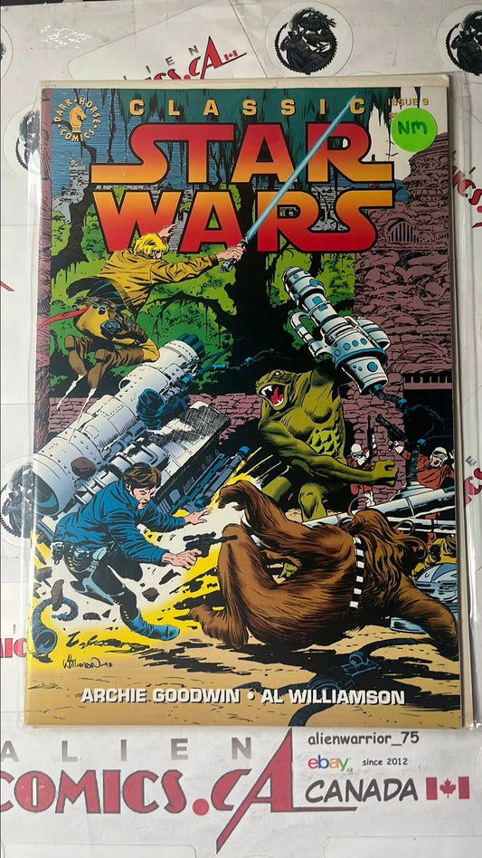 Classic (#9 Dark Horse 1992 Luke, Han & Chewbacca vs. Snake Monster NM)