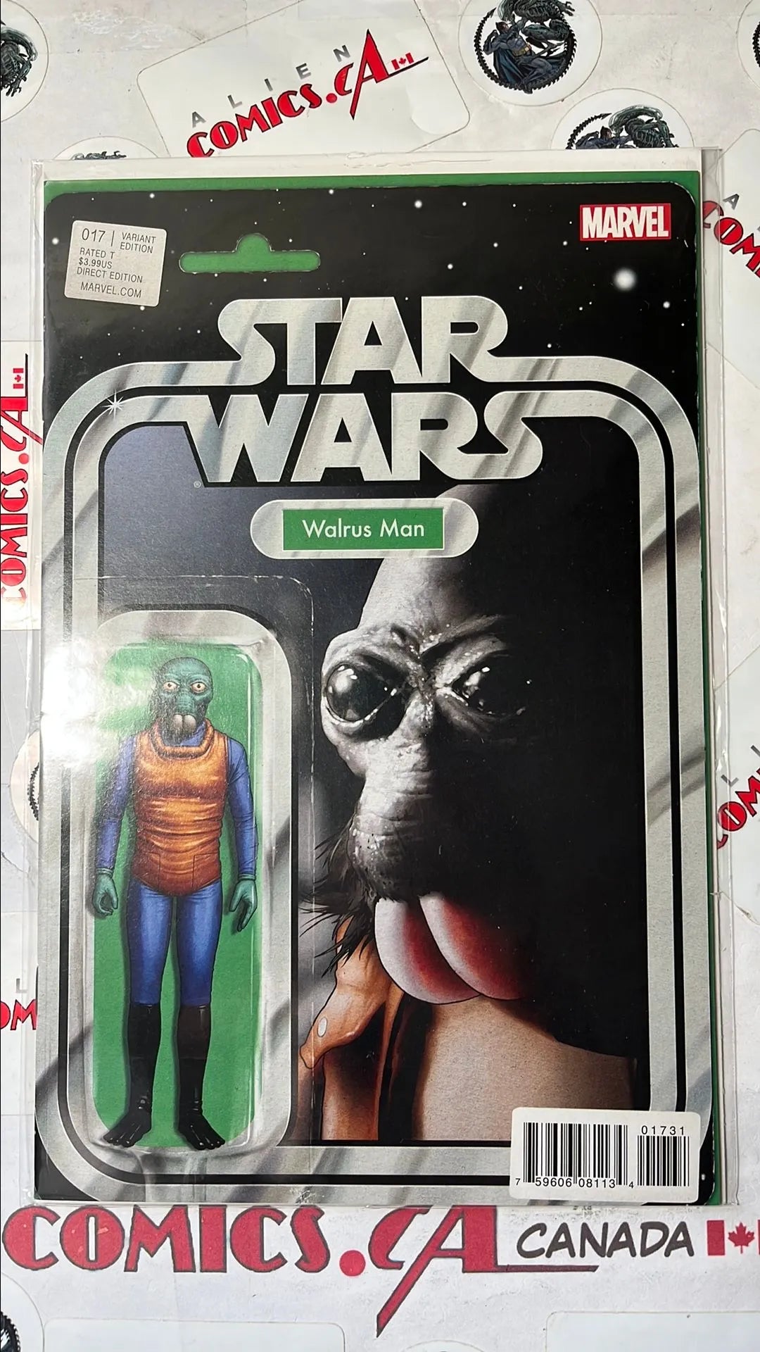 Star Wars (Action Figure Variant #17 Walrus Man NM)