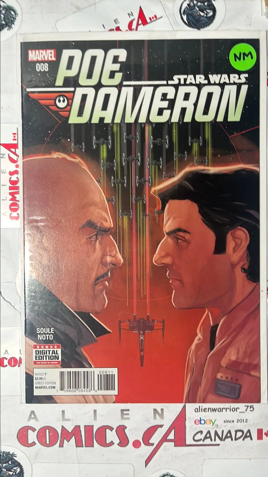 Poe Dameron (#8 Marvel 2015 NM)