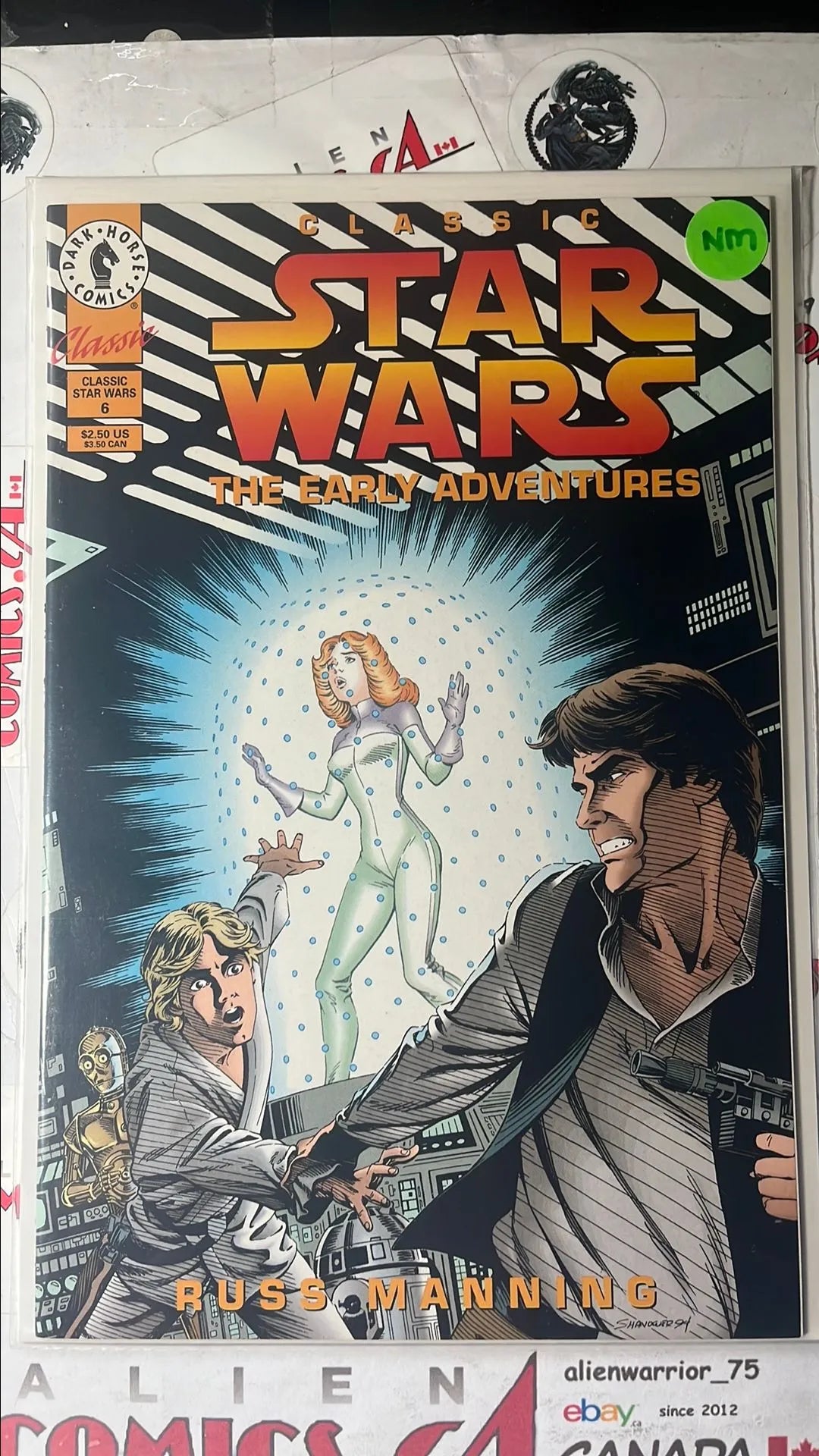 Classic: The Early Adventures (#6 Dark Horse 1994 Han & Luke NM)