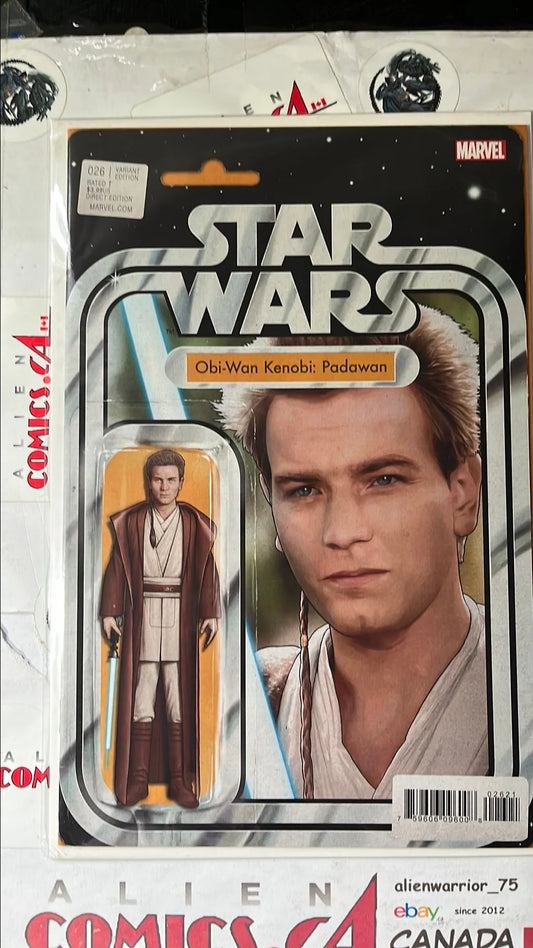 Star Wars (Action Figure Variant #26 Obi-Wan Kenobi: Padawan NM)