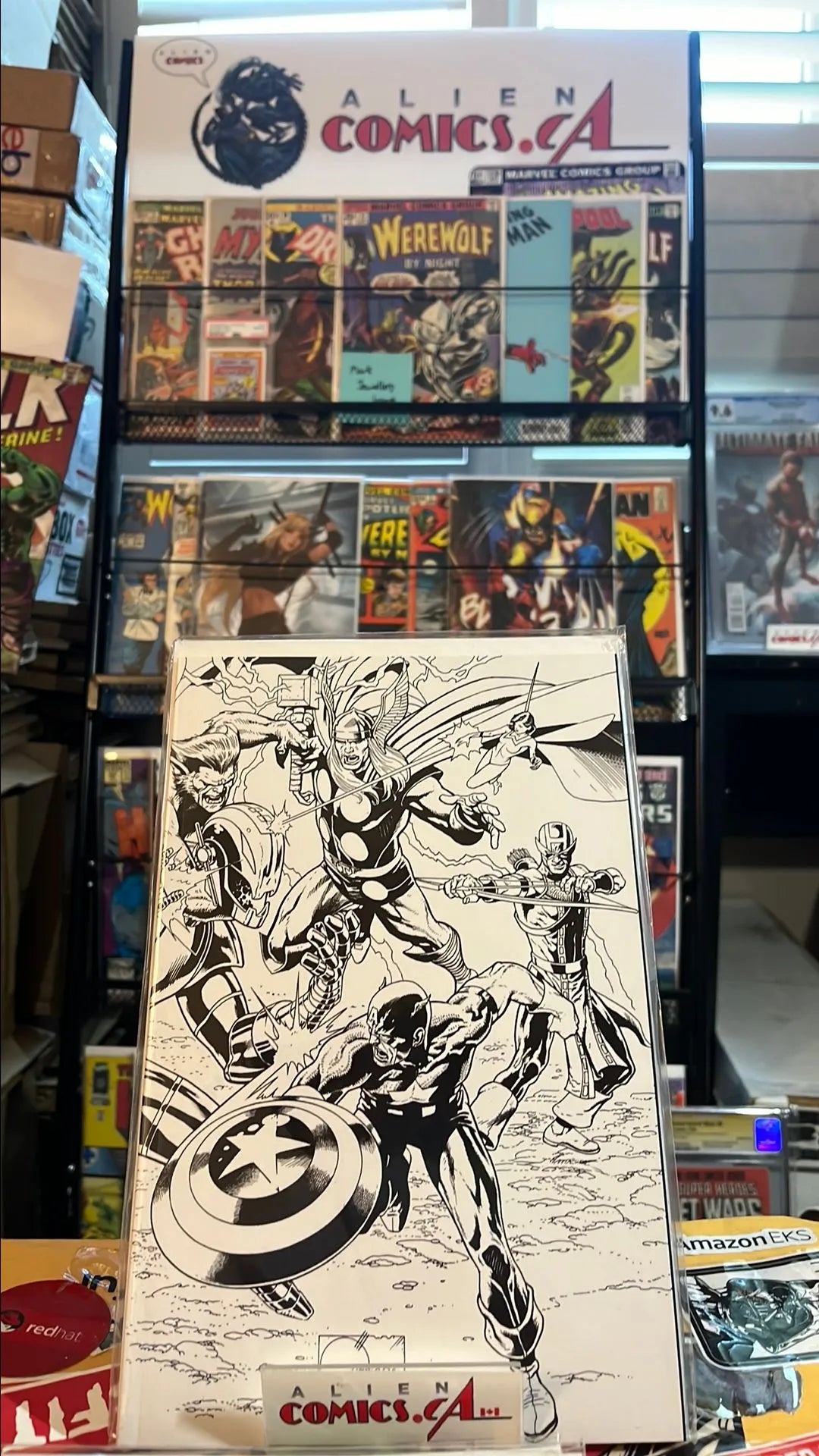 Marvel Comics (#1000 Joe Quesada 1:500 Sketch Variant NM)
