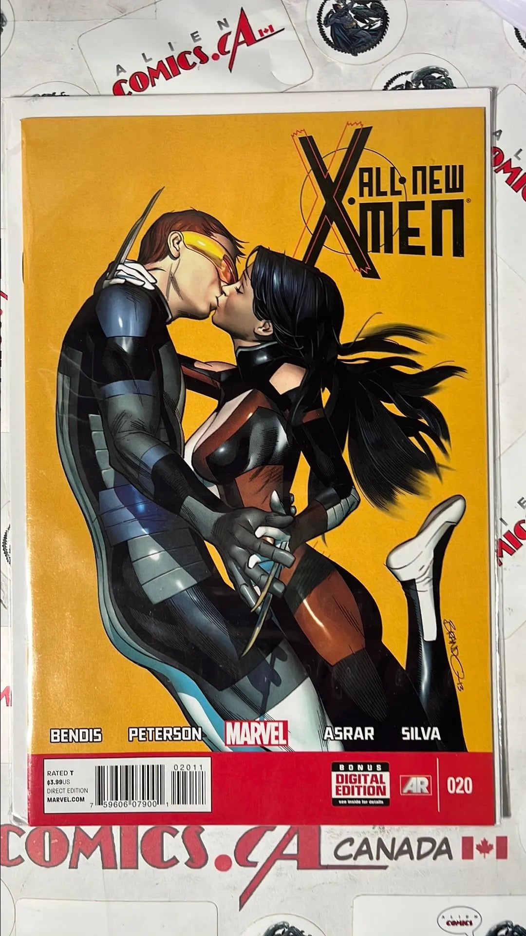 All-New X-men (#20 Marvel 2013 Cyclops Kissing X-23 NM)