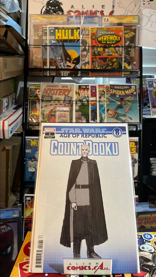 Age of Republic (#1C Count Dooku Concept Variant NM)