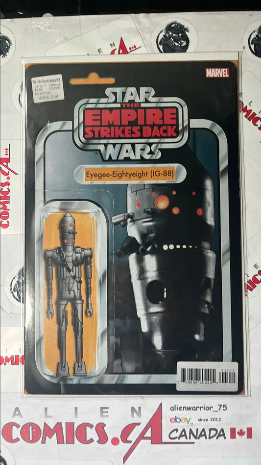 War of the Bounty Hunters (ESB Action Figure Variant #4 Eyegee-Eighty-Eight IG-88 NM)