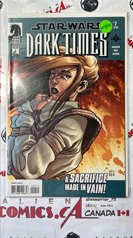 Dark Times (#7 Dark Horse 2006 Parallels 2 A Sacrifice Made In Vain NM)