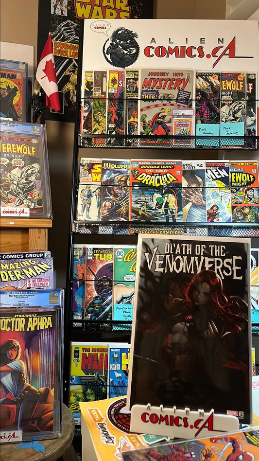 Death of the Venomverse (#2 1st app. Kid Venom Unknown Comics Leinix Variant NM)