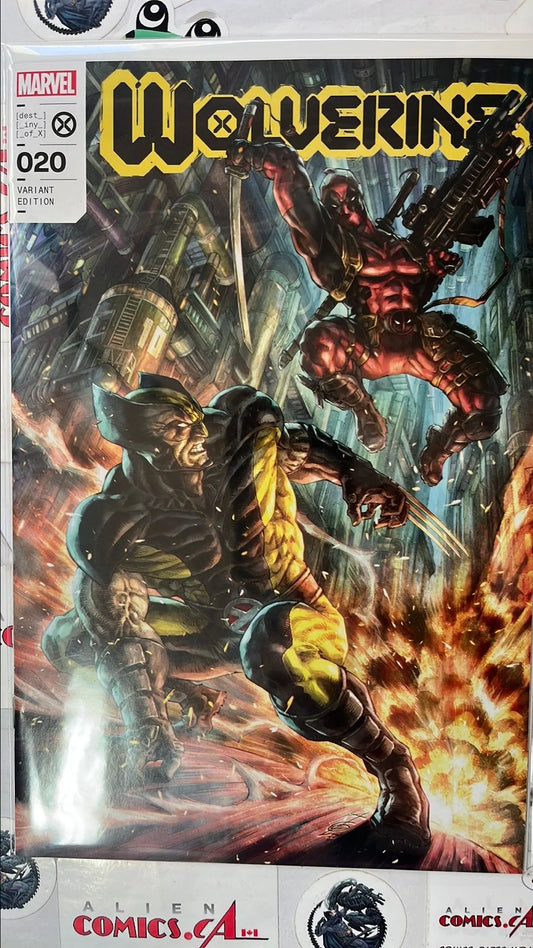 Wolverine (#20 Marvel 2022 Alan Quah 1-per Store Exclusive Variant NM)
