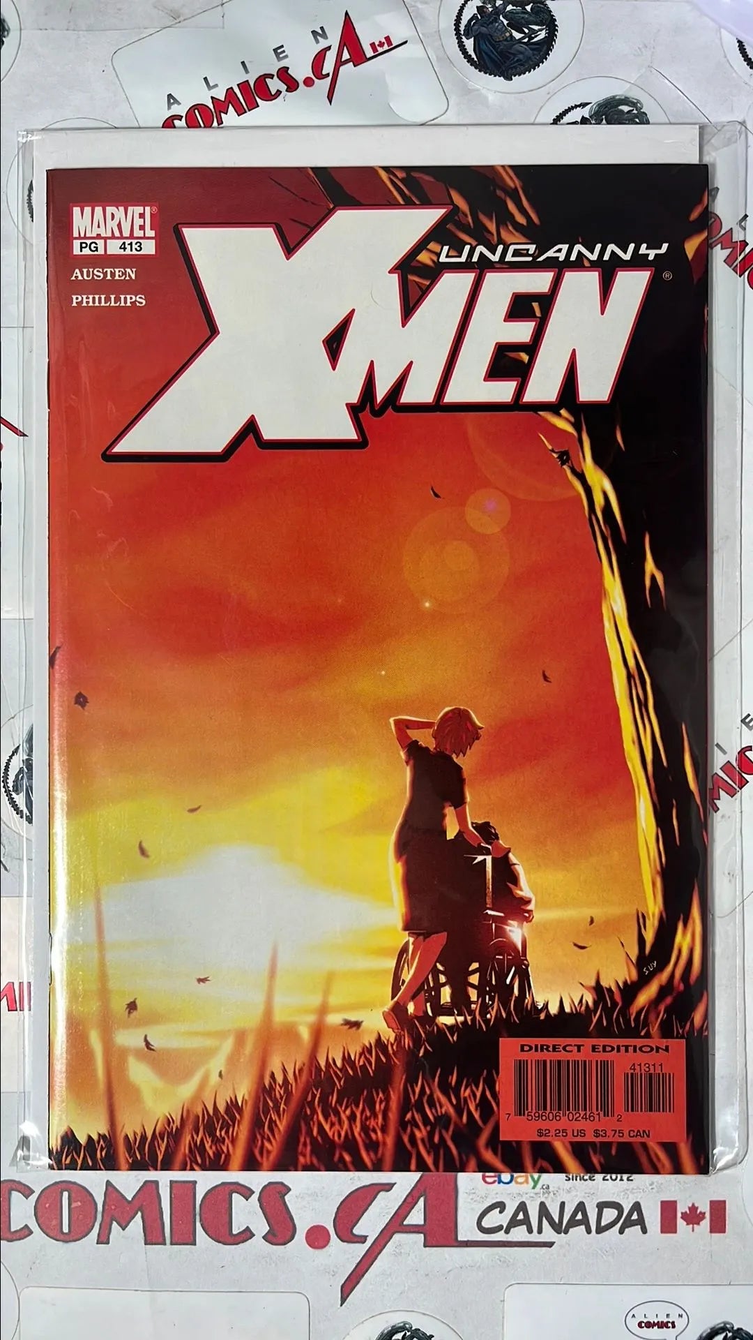 Uncanny X-men (#413 Marvel 2002 Direct Edition NM)
