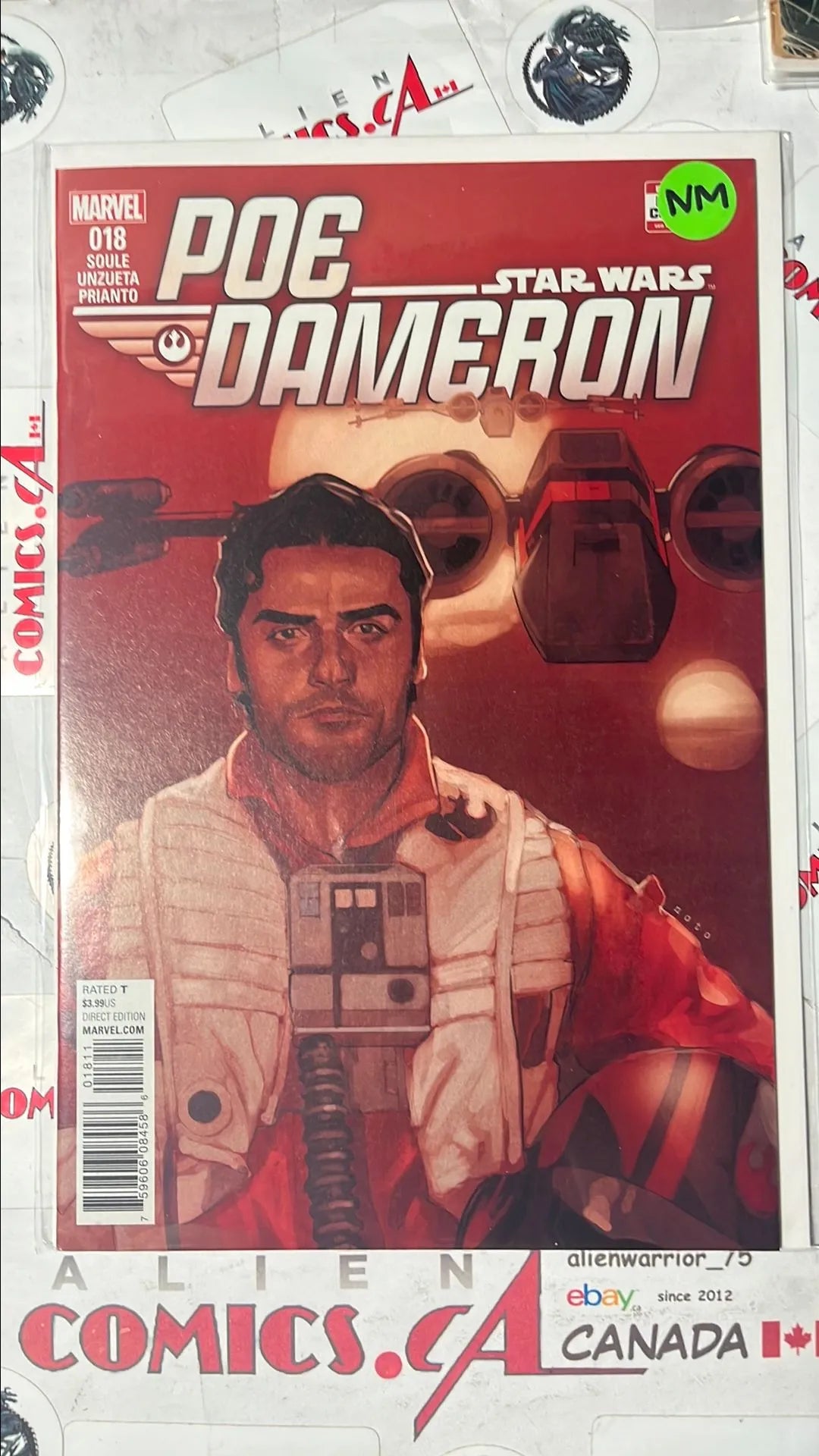 Poe Dameron (#18 Marvel 2015 NM)