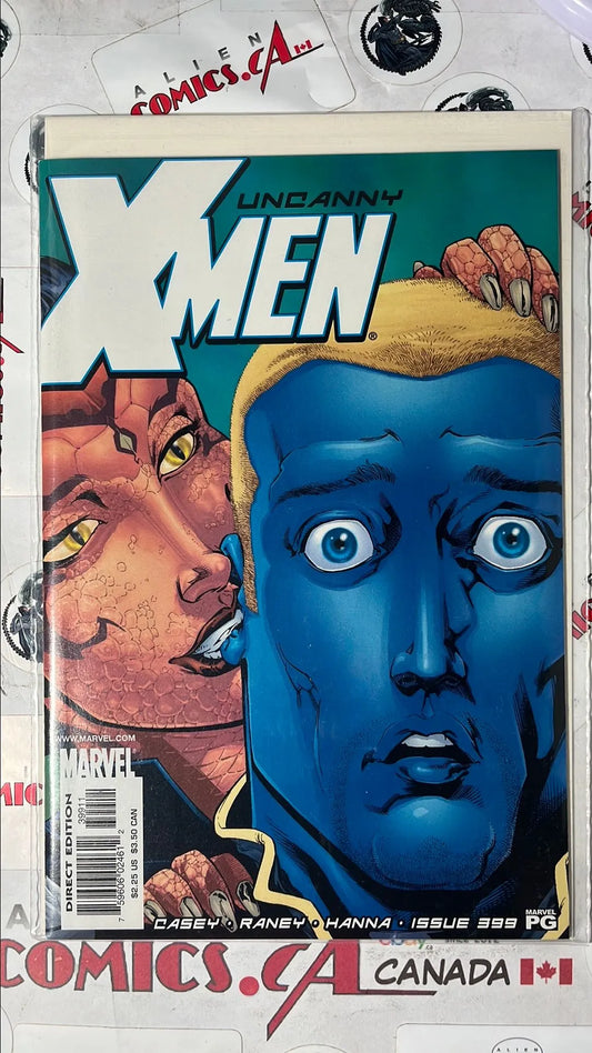 Uncanny X-men (#399 Marvel 2001 Direct Edition 1st app. Stacy-X NM)
