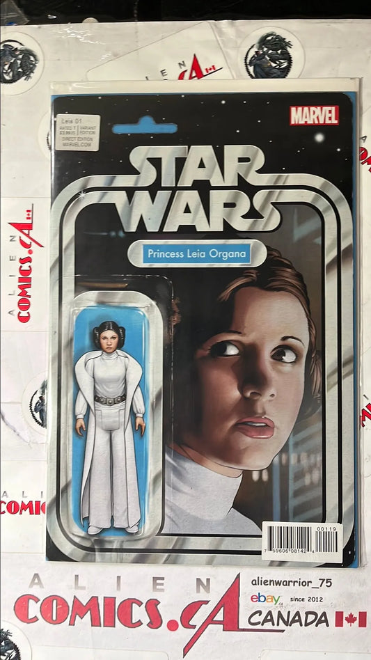 Princess Leia (Action Figure Variant #1 Princess Leia Organa NM)