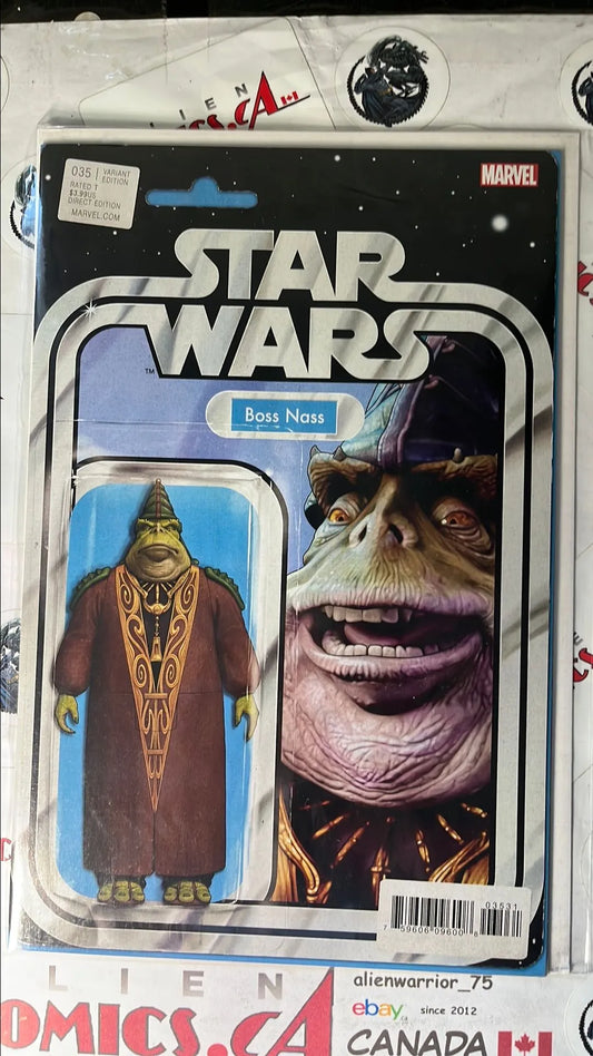 Star Wars (Action Figure Variant #35 Boss Nass NM)