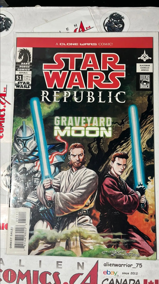 Republic (#51 The New Face of War 2nd app. Asajj Ventress 1st app Durge NM)
