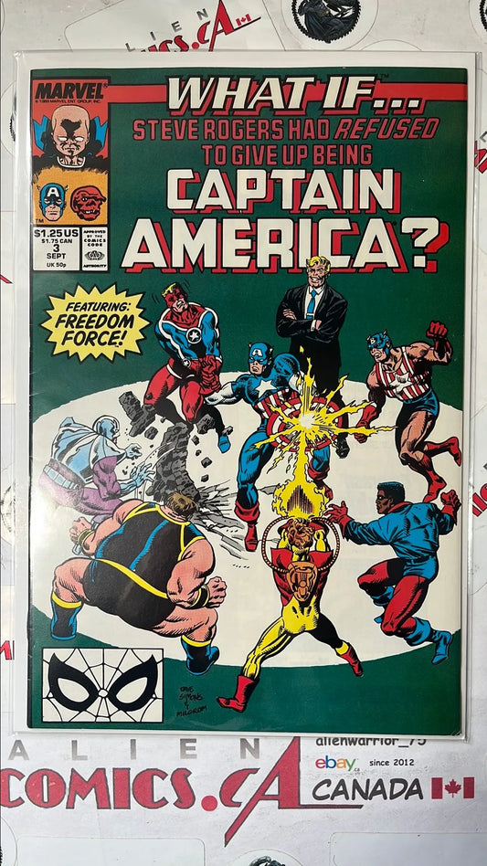 What ...If? (#3 Steve Rogers Refused to Give Up Being Captain America? Direct Edition VF+)