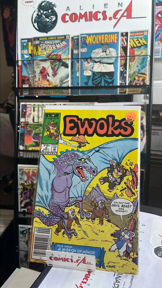 Ewoks (Marvel/Star 75¢ Canadian Price Variant #3 VF-)