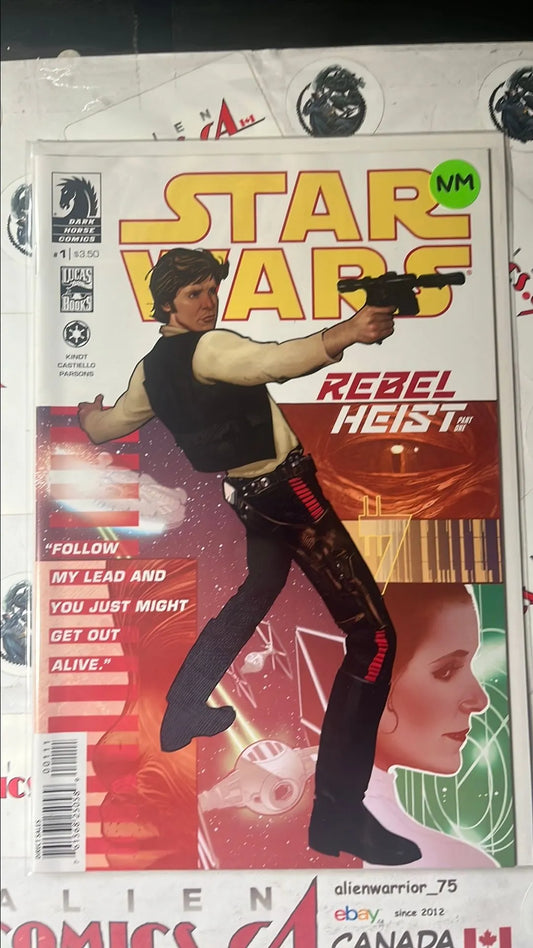 Rebel Heist (#1 Adam Hughes AH! Han Solo NM)(Rebel Heist (#1 Adam Hughes AH! Han Solo NM))