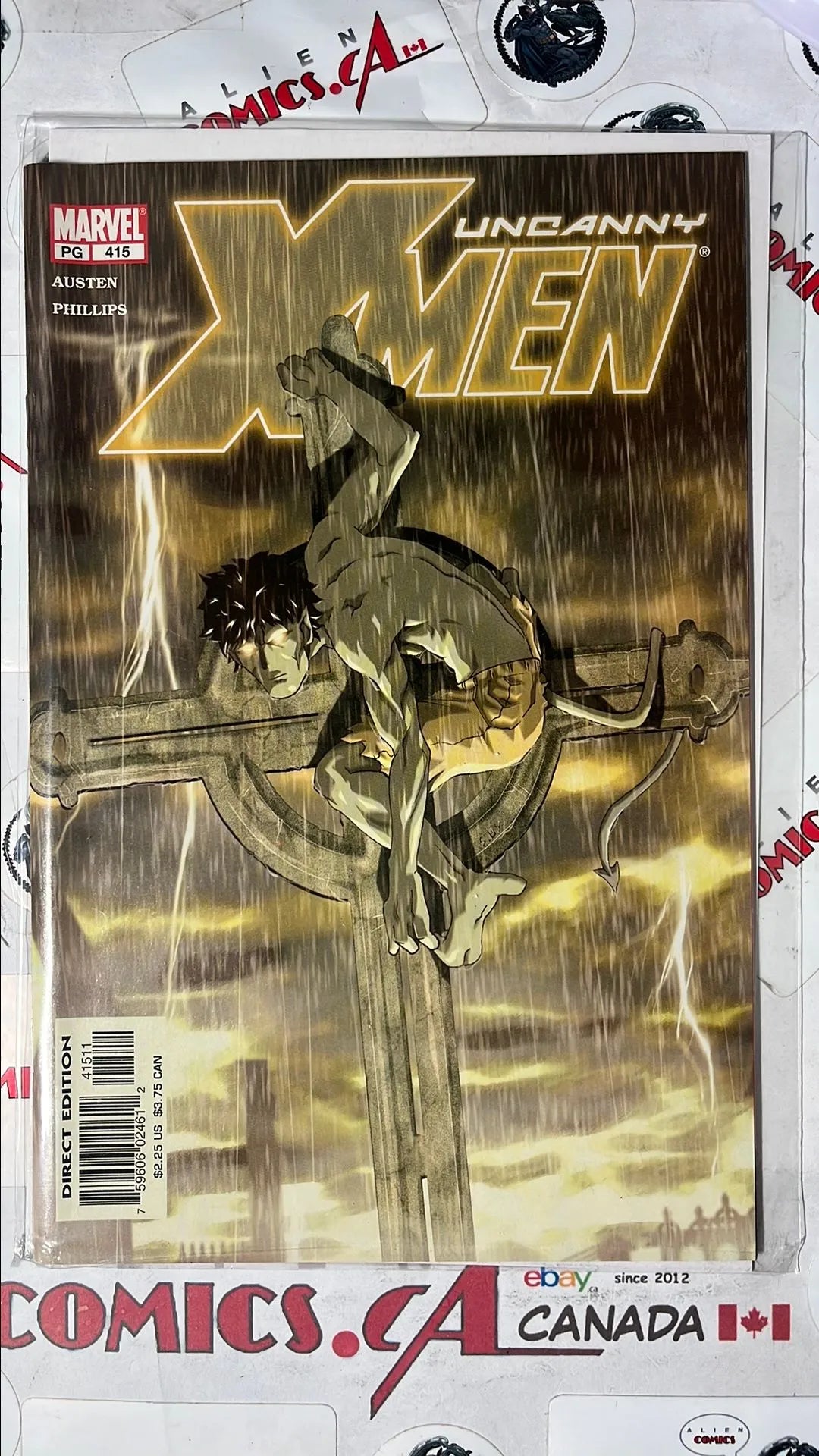 Uncanny X-men (#415 Marvel 2003 Direct Edition Iceman Undergoes a Mutation NM)(Uncanny X-men (#415 Marvel 2003 Direct Edition Iceman Undergoes a Mutation NM))