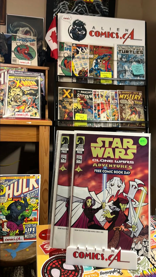 The Clone Wars: Adventures (#0 FCBD 2004 1st app. General Grievous & 1st Cover app. Bariss Offee NM)