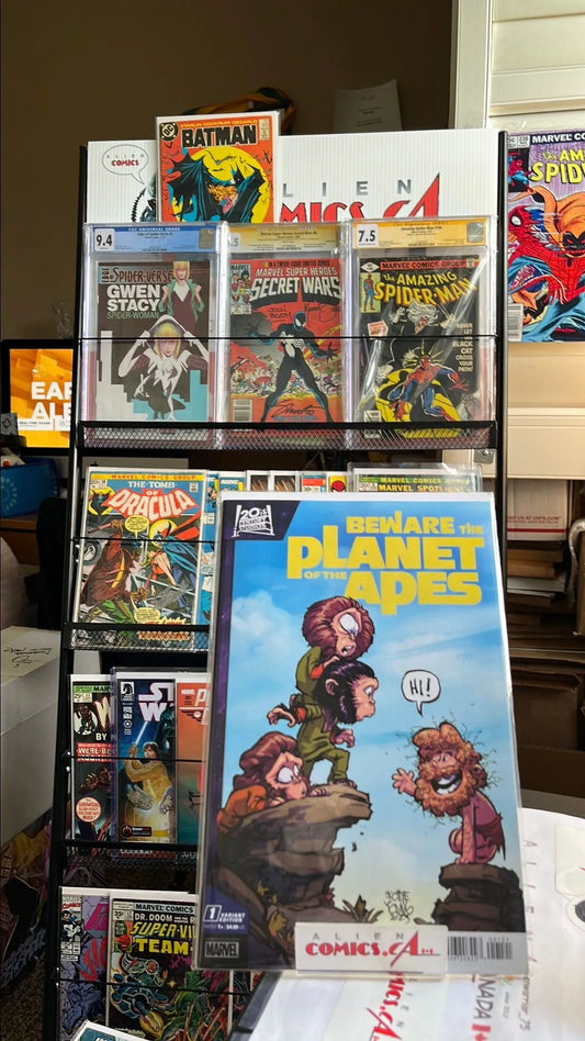 Beware of the Planet of the Apes (#1Y Skottie Young Variant NM)
