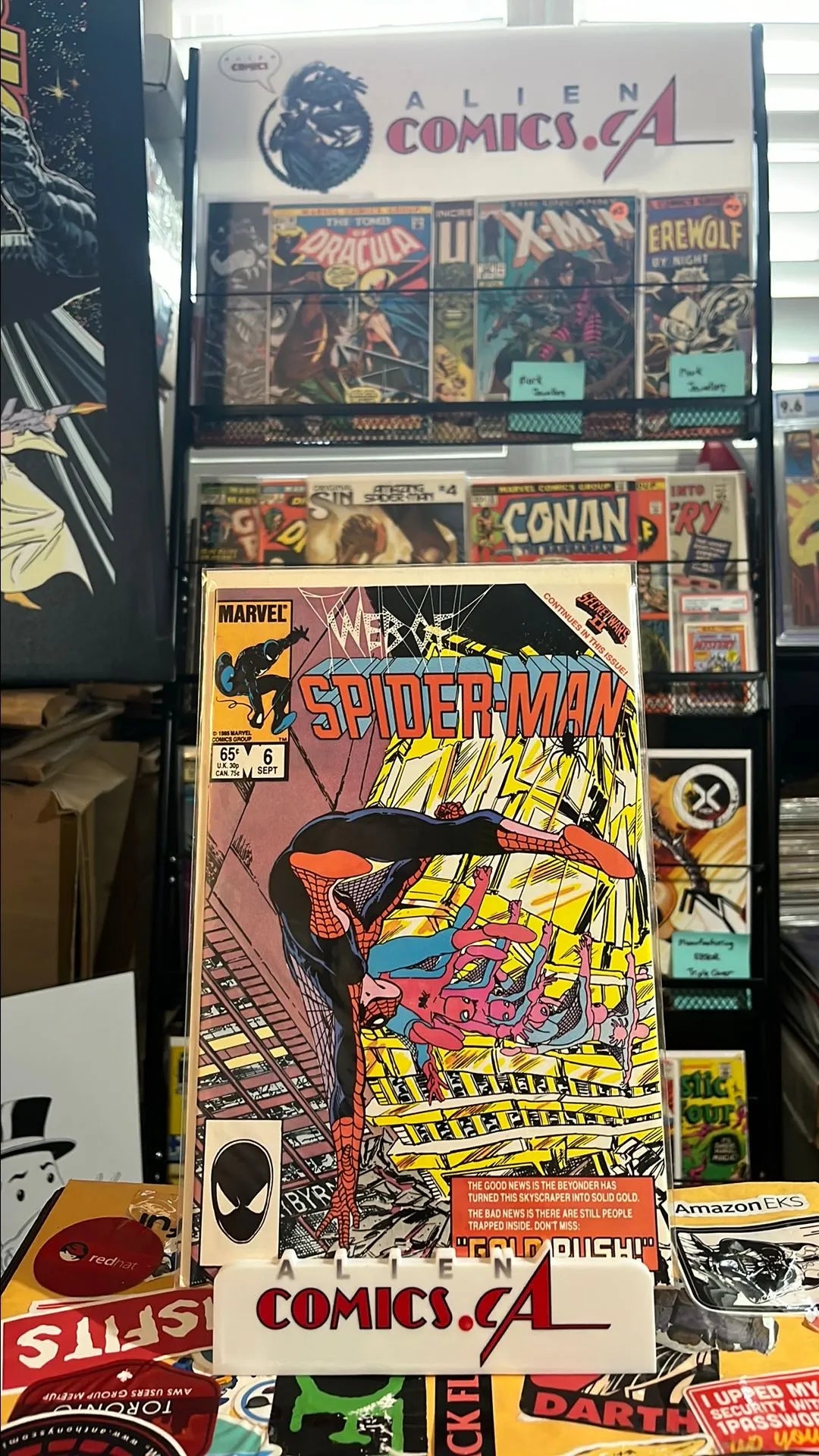 Web of Spider-man (#6 Direct Edition Gold Rush FN/VF)