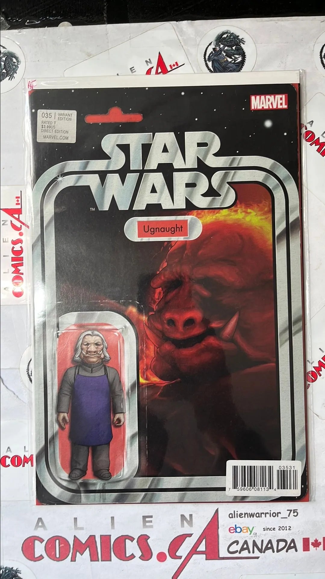 Star Wars (Action Figure Variant #35 Ugnaught NM)