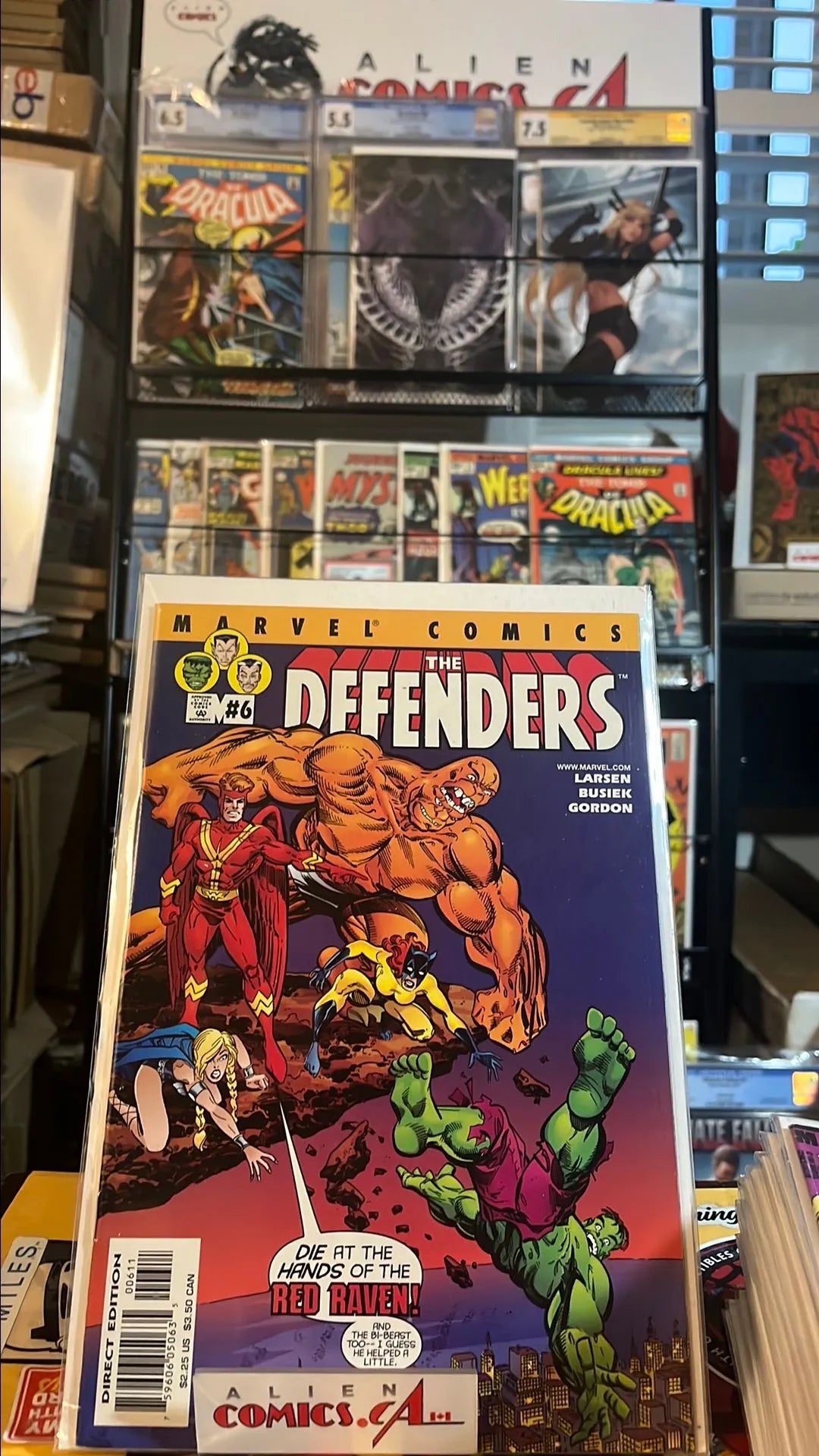 Defenders (#6 Larson Cover Art NM)