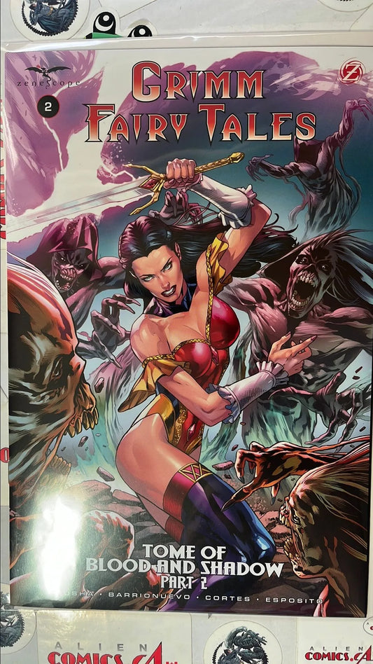 Grimm Fairy Tales (#2 Zenscope 2026 Tome of Blood and Shadow Part 2 NM)