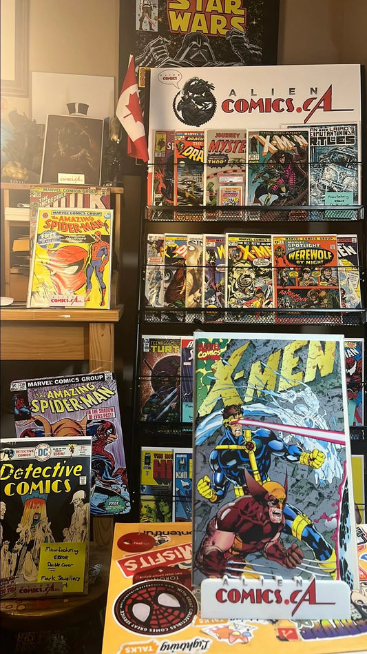 Uncanny X-men (#1E Special grey background Cyclops & Wolverine NM-)