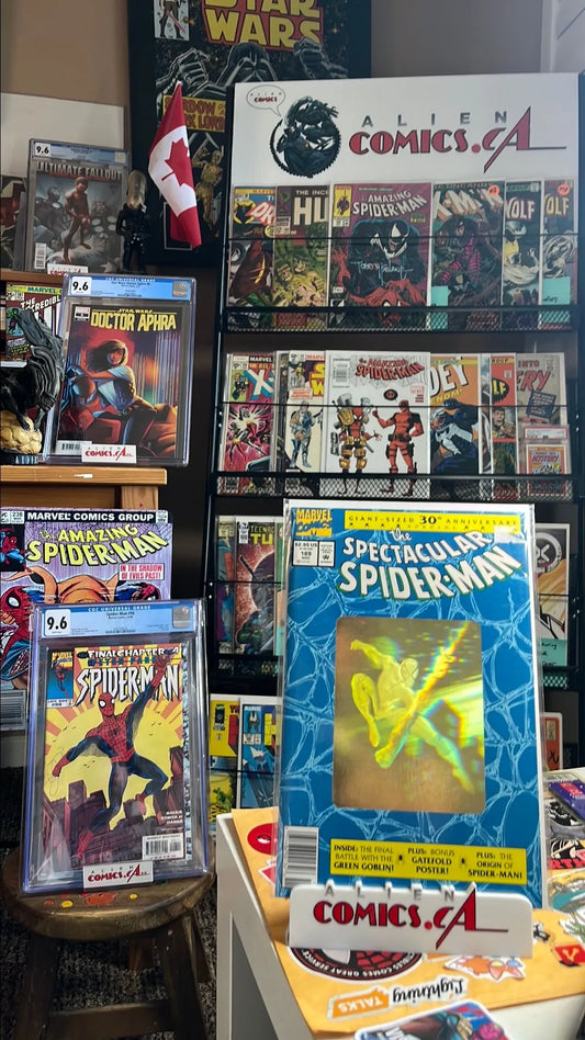 Peter Parker: The Spectacular Spider-man (#189 Newsstand Edition Hologram Issue FN/VF)