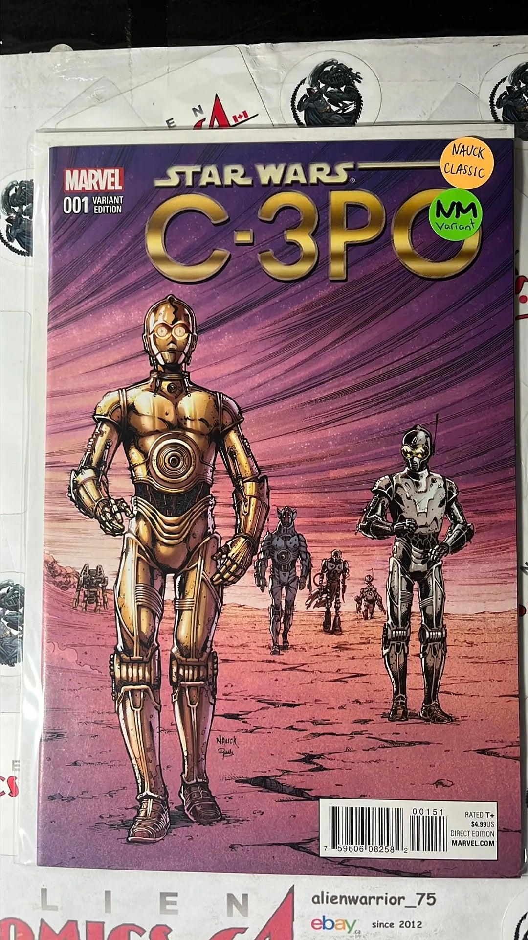 C-3PO (#0D One-Shot Todd Nauck Classic 1:25 Variant NM)