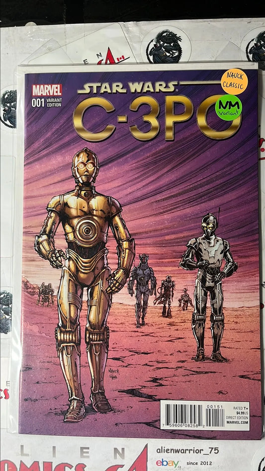 C-3PO (#0D One-Shot Todd Nauck Classic 1:25 Variant NM)