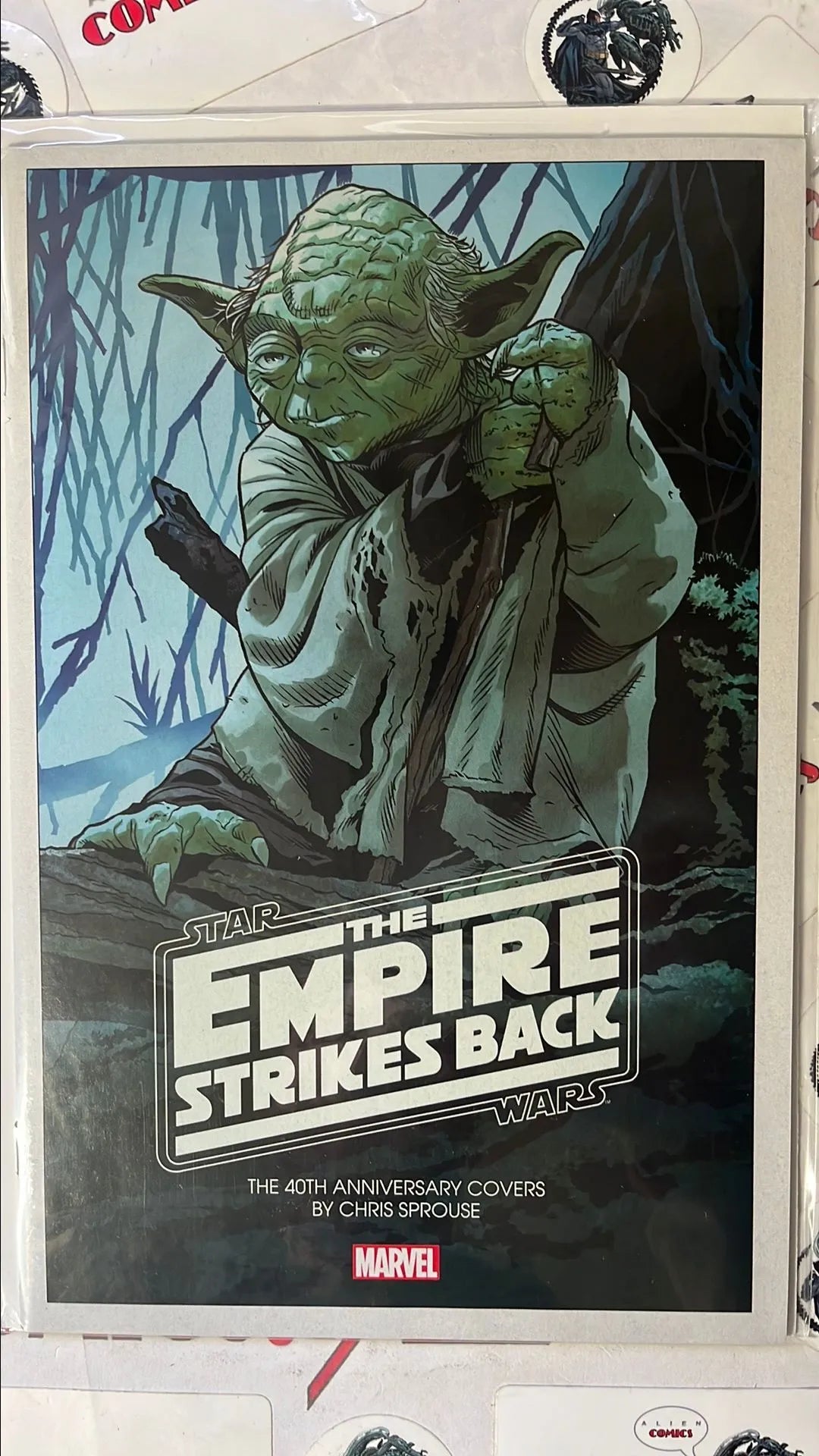 40th Anniversary ESB (#1B Yoda Movie Poster Cover B NM)