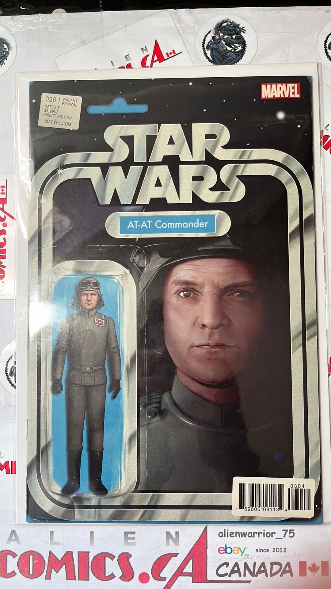 Star Wars (Action Figure Variant #30 AT-AT Commander NM)